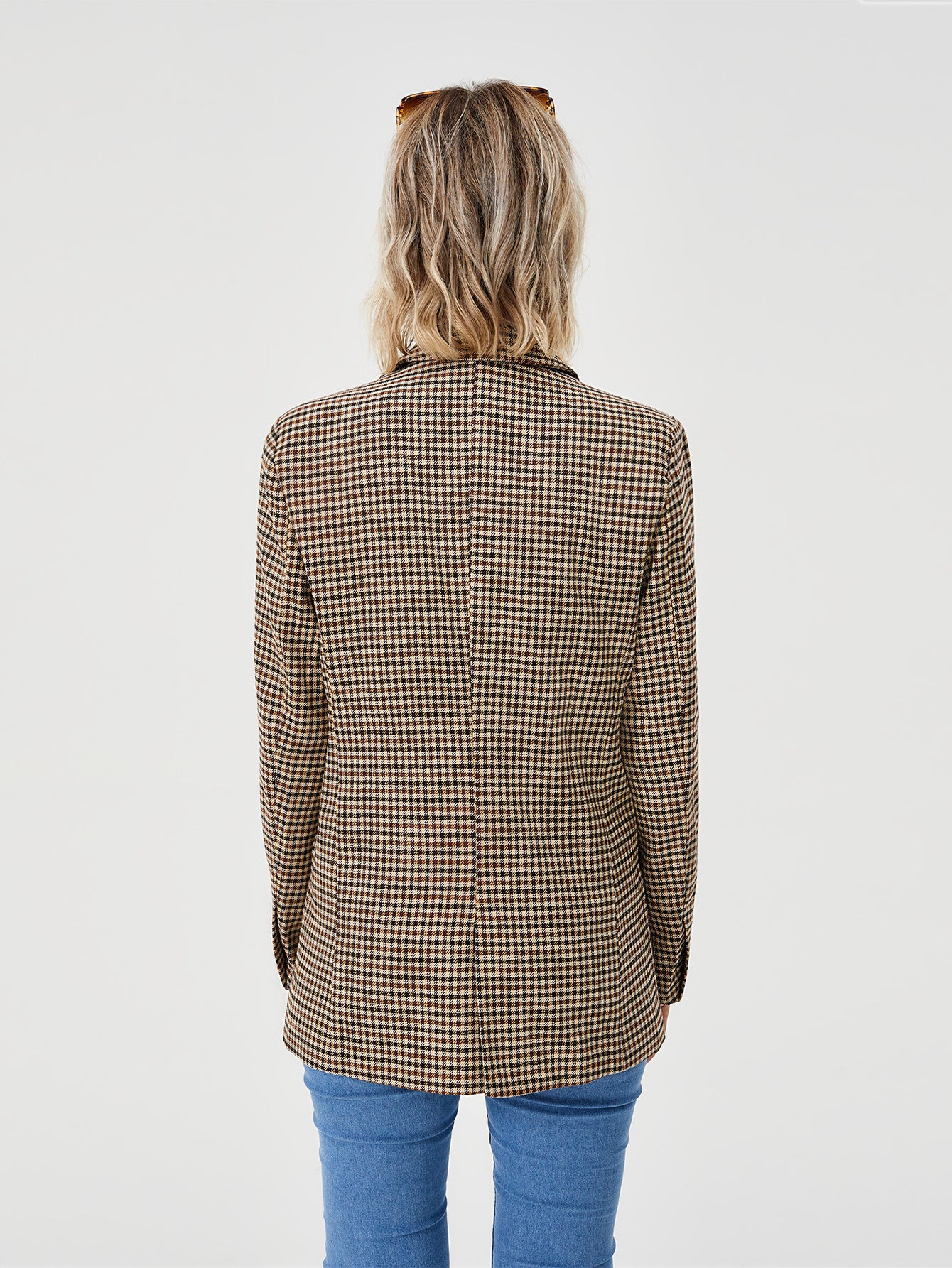 Womens Casual Blazer Jacket Long Sleeve Work 0ffice Blazer Lapel Jacket